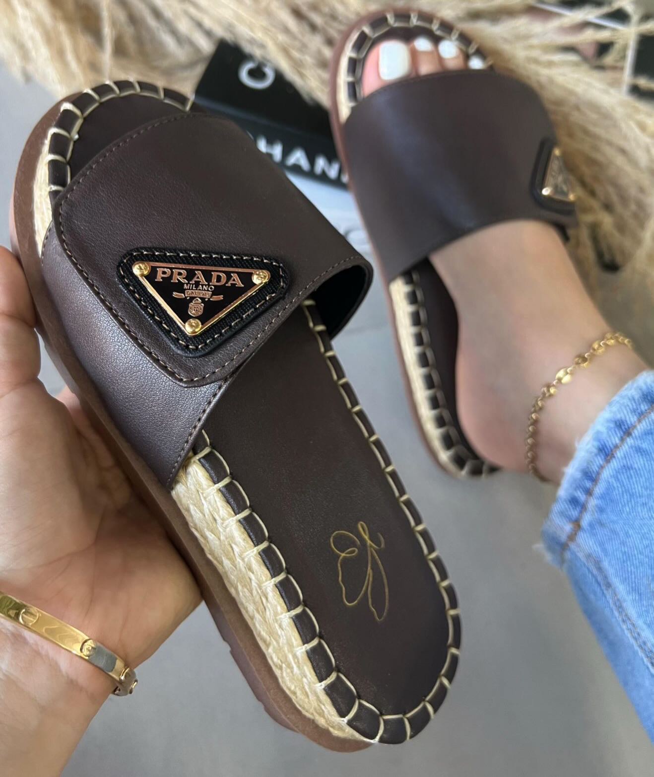 Sandalia _ Prada Deportiva